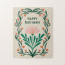 Buscar feliz cumpleaños puzzles Elegante