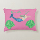 Buscar sirena azul cojines Para ella