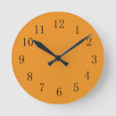 Buscar color naranja relojes de pared General y unisex