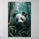 Buscar bosque de bambú posters Acuarela