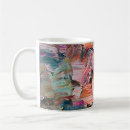 Buscar grabada en relieve tazas Abstracto