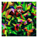 Buscar cara abstracta posters Geométrico