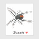 Buscar viuda negra pegatinas Arácnido