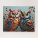 Buscar búhos coloridos puzzles Para todos