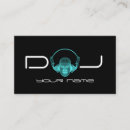 Buscar club nocturno tarjetas de visita Djs