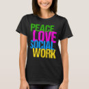 Buscar trabajo social camisetas Paz
