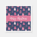 Buscar árbol de navidad azul servilletas Patrón