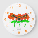 Buscar tiger relojes de pared Flowers