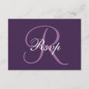 Buscar boda tarjetas rsvp Monograma