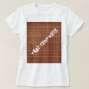 Buscar pared de ladrillo camisetas Para todos