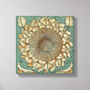 Buscar girasol lienzos Azul