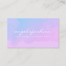 Buscar acuarela rosa tarjetas de visita Artista de maquillaje