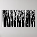 Buscar árbol blanco negro posters Abedul