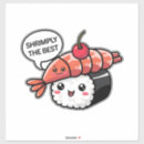 Buscar gamba pegatinas Sushi