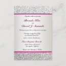 Buscar fuschia invitaciones Purpurina