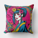 Buscar mujer japonesa cojines Geisha