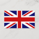 Buscar union jack tarjetas de visita British