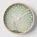 Buscar peacock relojes de pared Verde