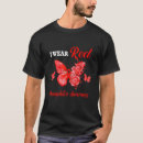 Buscar mariposa roja camisetas Conciencia