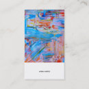 Buscar pinturas al óleo tarjetas de visita Moderno