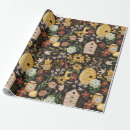 Buscar abeja papel de regalo Floral