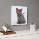 Buscar gatitos relojes de pared Gato
