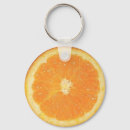 Buscar rebanada de naranja llaveros Fruta