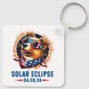 Buscar sol y luna llaveros Eclipse solar total 2024