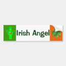 Buscar hoja verde pegatinas parachoque Irlandés