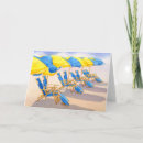 Buscar silla de playa tarjetas Costero