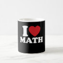 Buscar amo matemáticas tazas Humor