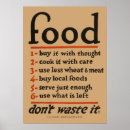 Buscar desperdicios posters Conservación de alimentos