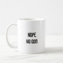 Buscar ateo tazas botellas No religioso