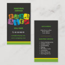 Buscar mantenimiento casero tarjetas de visita El sondear