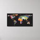 Buscar mapa artístico posters Mapa del mundo