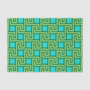 Buscar jade papel de seda Turquesa