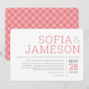 Buscar coral y gris invitaciones Para ellos