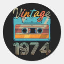 Buscar 1974 pegatinas Vintage
