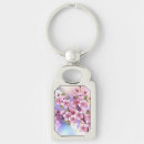 Buscar flora rectangulares llaveros Asiático