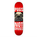 Buscar arte del perro tablas de skate Rojo