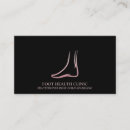 Buscar foot tarjetas de visita Podiatra