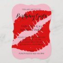 Buscar lápiz labial rojo invitaciones Besar