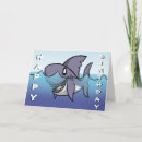Buscar tiburón lindo tarjetas Mar