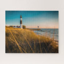 Buscar faros puzzles Puesta de sol