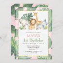 Buscar jungle animals party invitaciones Tropical
