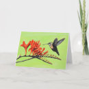 Buscar pinturas del colibrí tarjetas Pintura de colibrí