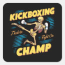 Buscar kickboxing pegatinas Luchador