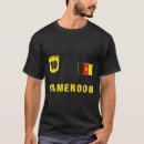 Buscar cameroon camisetas Negro