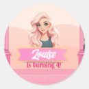 Buscar muñecas de papel pegatinas Deja ir a fiesta