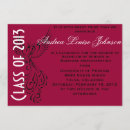 Buscar phoenix invitaciones Rojo
